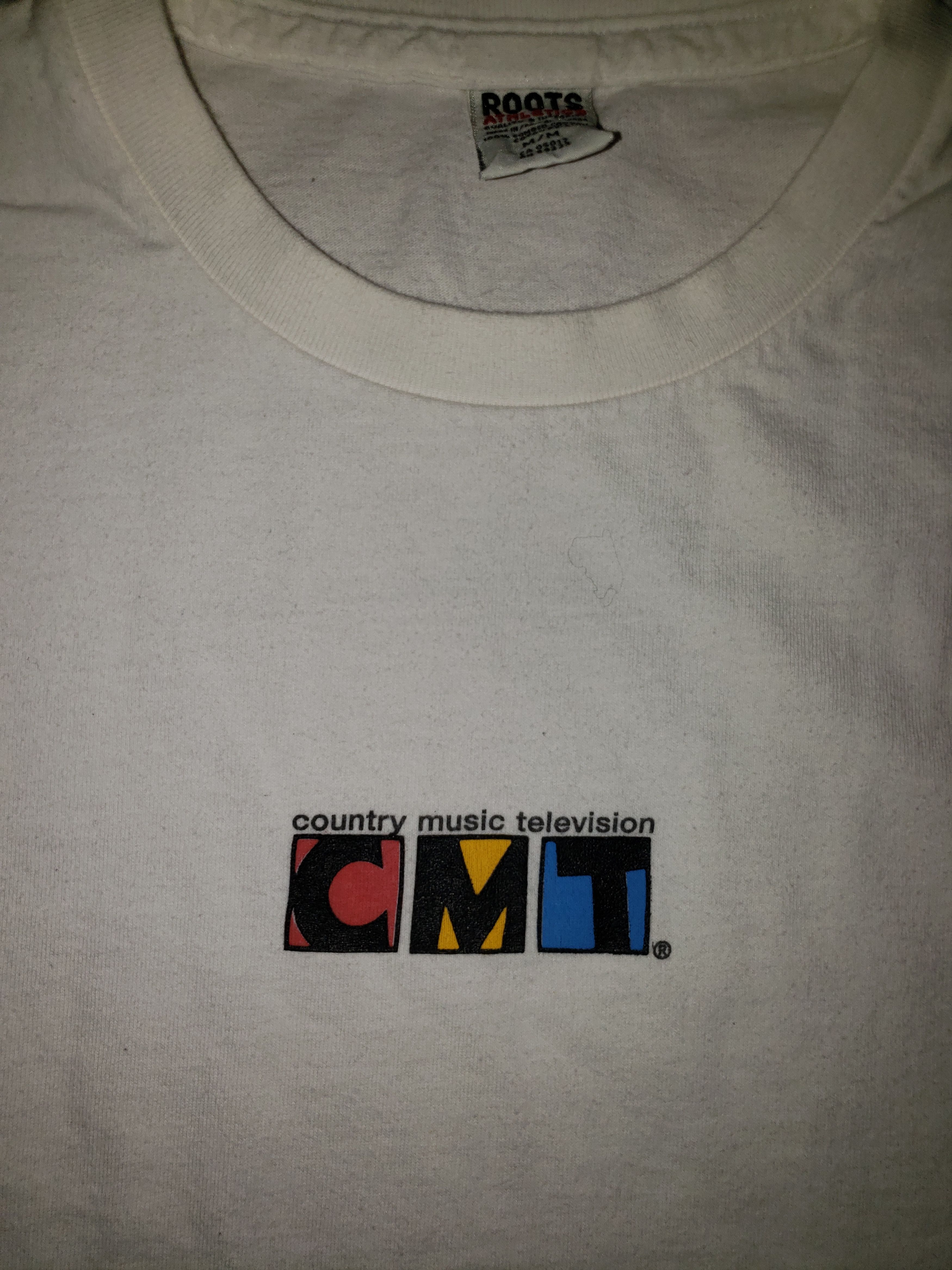 Vintage Vintage 90s Country Music Television CMT Long Sleeve Size US L / EU 52-54 / 3 - 1 Thumbnail