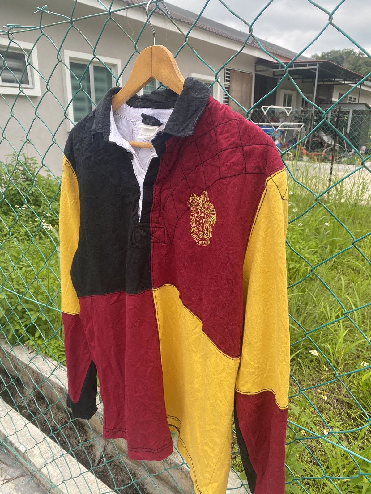 Vintage Harry porter by universal orlando polo rugby long sleeve Size US L / EU 52-54 / 3 - 4 Thumbnail