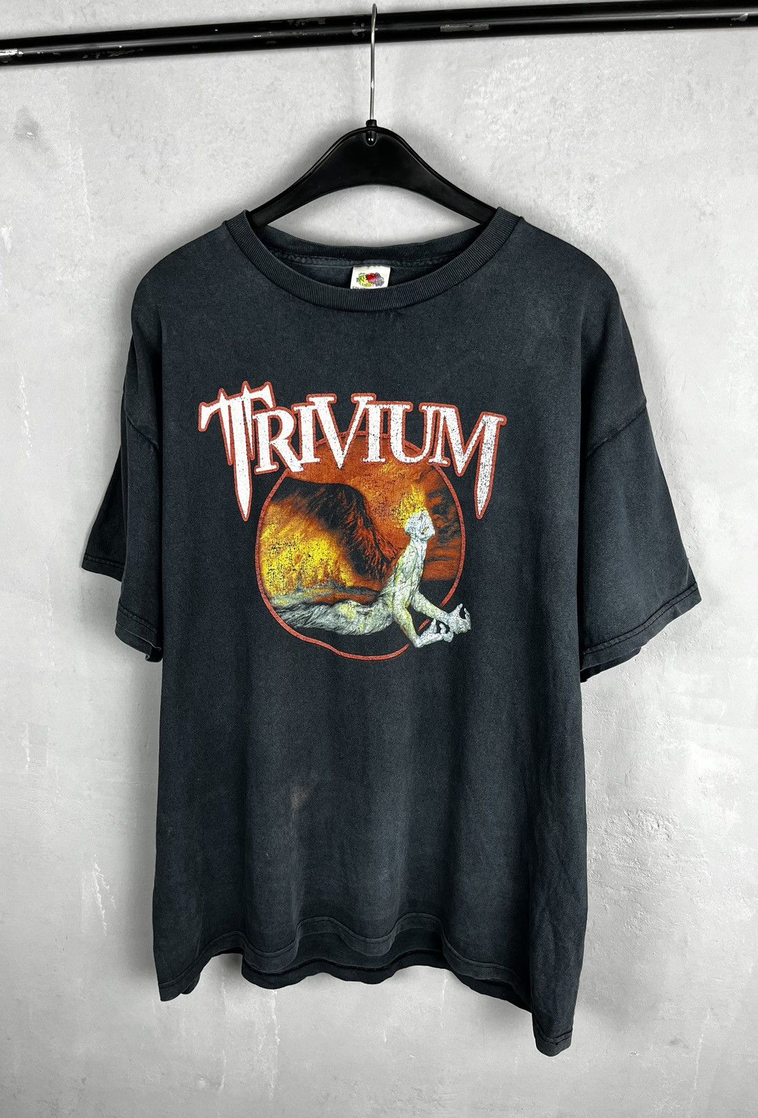 Band Tees × Vintage Vintage Trivium (Ascendancy) tour t shirt DISTRESSED Size US XL / EU 56 / 4 - 9 Thumbnail