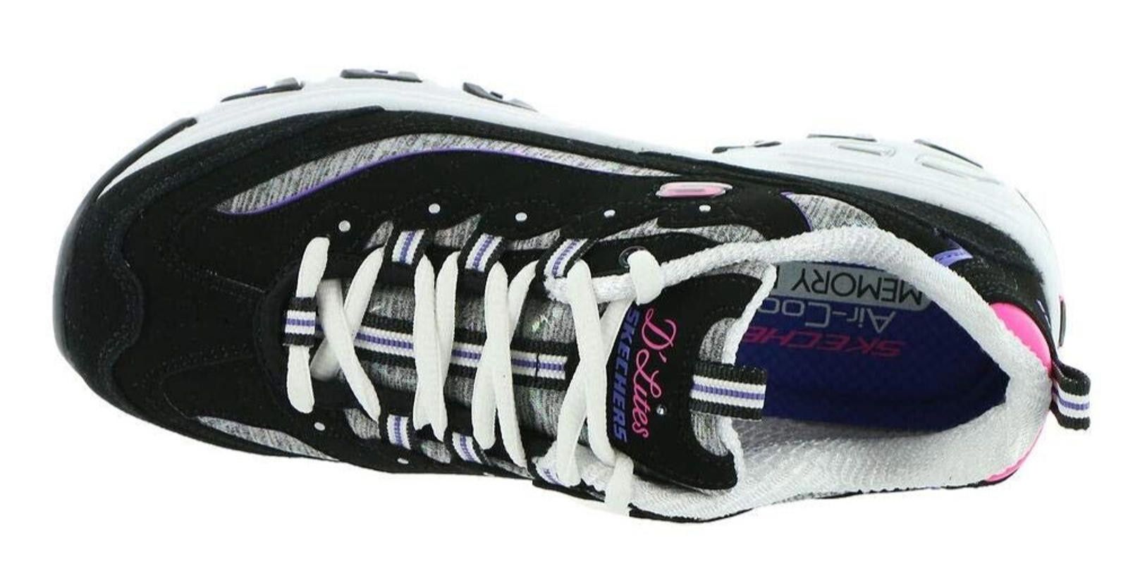 SKECHERS Womens Skechers D'Lites WIDE Rain Memory Foam NEW 8.5 Size US 8.5 / IT 38.5 - 5 Thumbnail