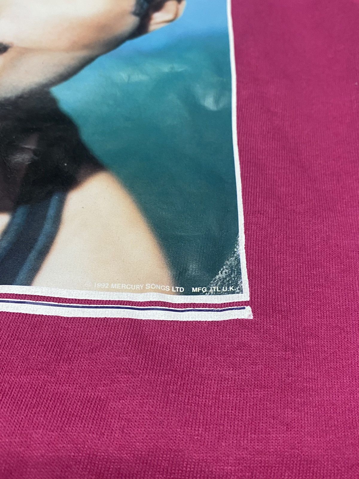 Vintage Freddie Mercury big print graphic tee shirt Size US L / EU 52-54 / 3 - 3 Thumbnail