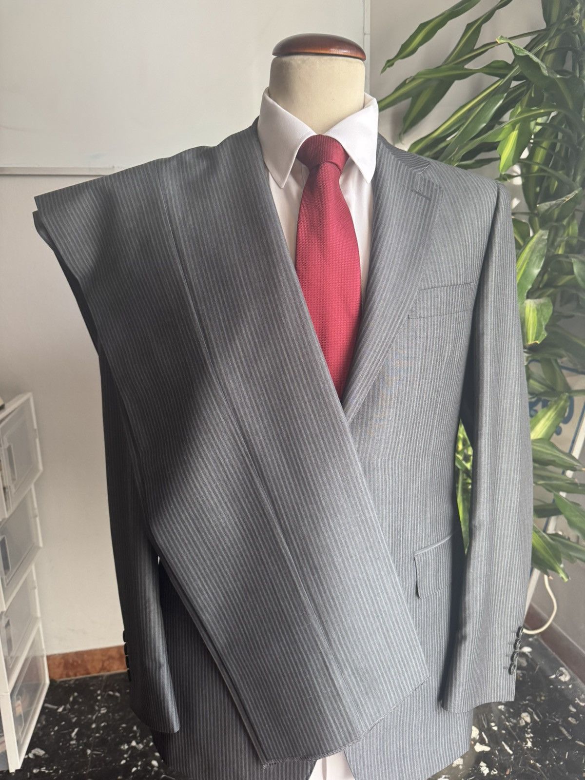 Canali Canali grey suit 46 new Size 46R - 6 Thumbnail