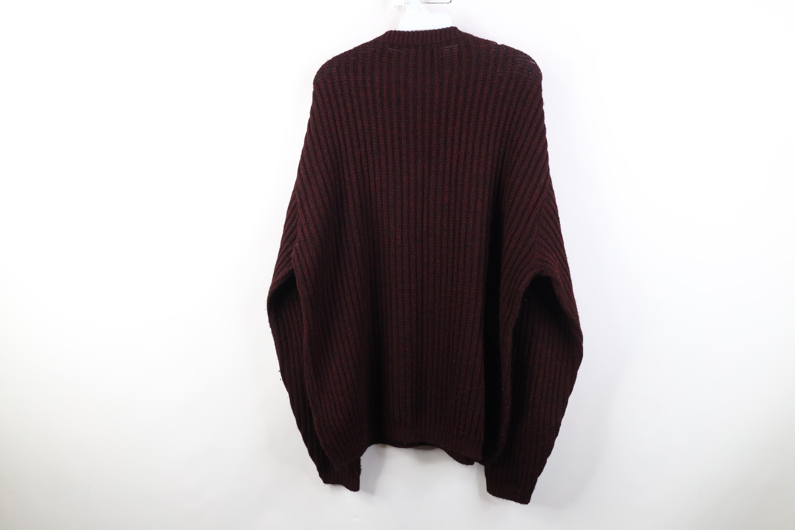 Vintage Vintage 60s 70s Penneys Ribbed Knit Crewneck Sweater USA Size US L / EU 52-54 / 3 - 7 Thumbnail