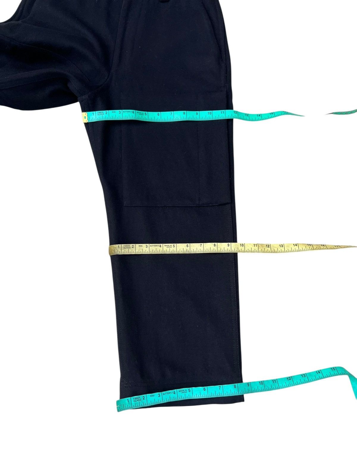 Kris Van Assche Kris Van Assche Gabardine Wool Cashmere Cargo Cropped Pant Size US 29 - 5 Thumbnail