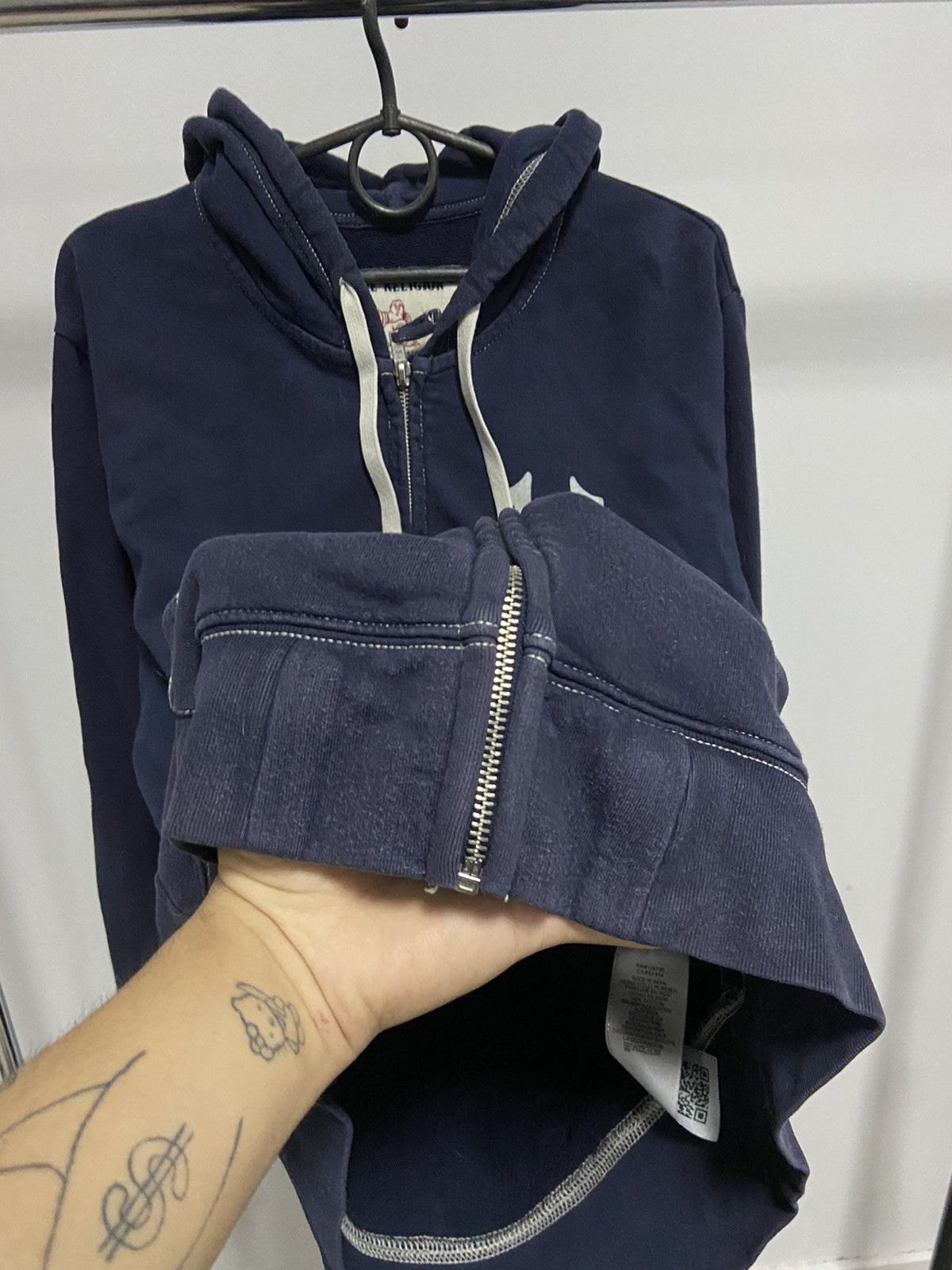 True Religion × Vintage True religion zip hoodie big logo vintage Size US M / EU 48-50 / 2 - 8 Thumbnail