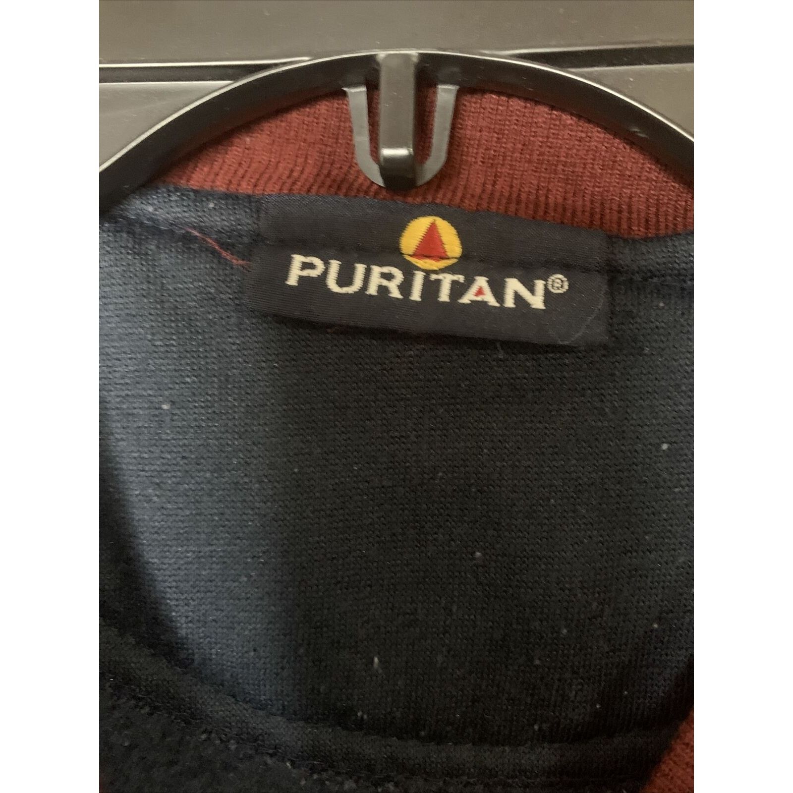 Puritan Vintage Puritan Mens Pullover Navy Blue Medium Large Size US M / EU 48-50 / 2 - 6 Thumbnail