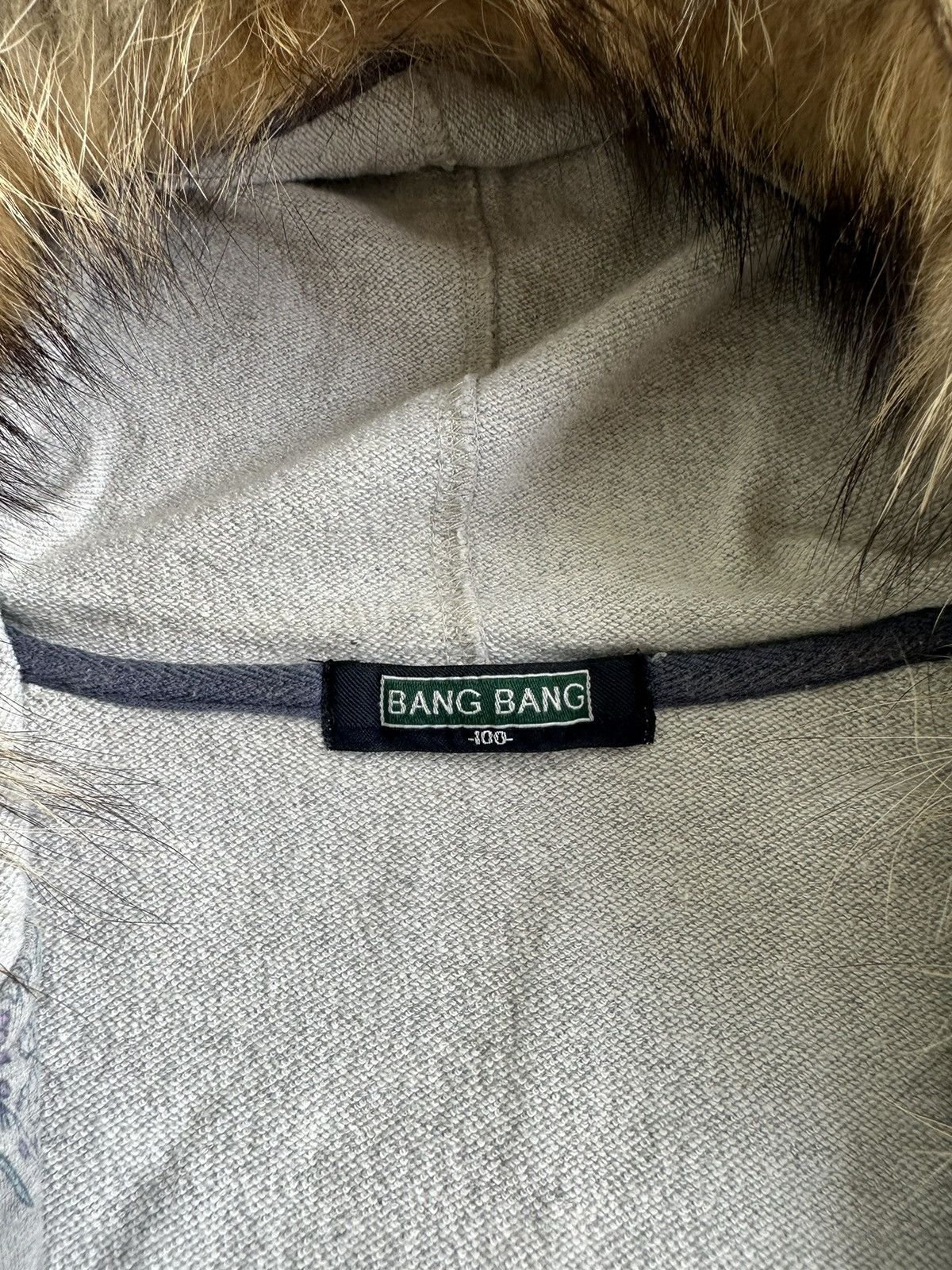 20471120 DISTRESSED UNDEFINED FUR ZIP HOODIE IFSIXWASNINE LGB STYLE Size US M / EU 48-50 / 2 - 8 Thumbnail