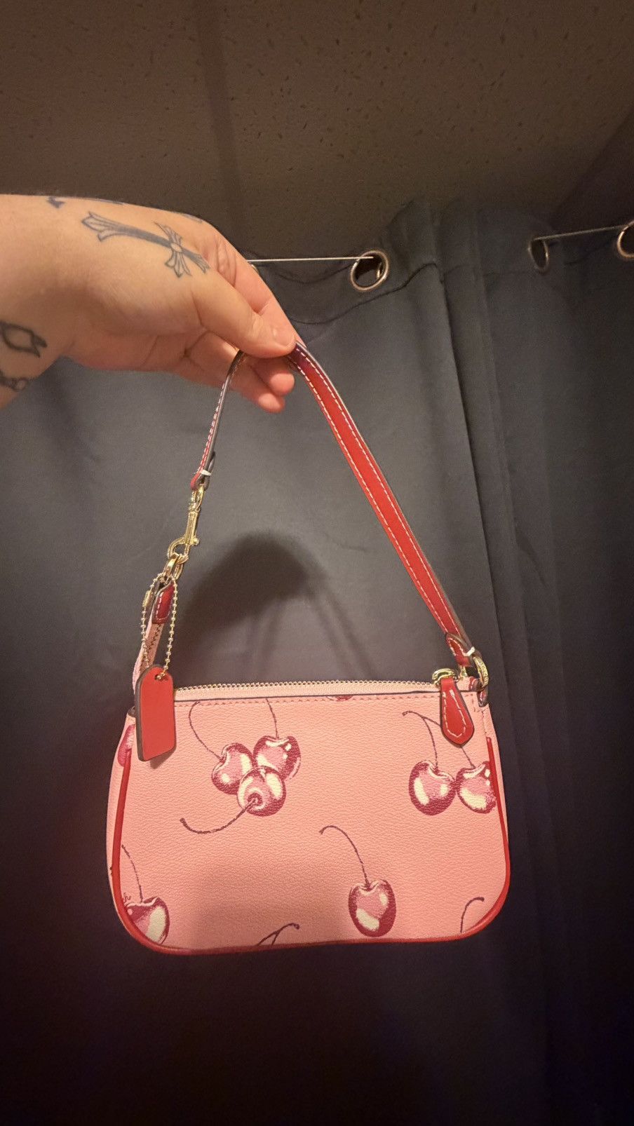 Coach Coach Pink Cherry Teri Bag Size ONE SIZE - 2 Thumbnail