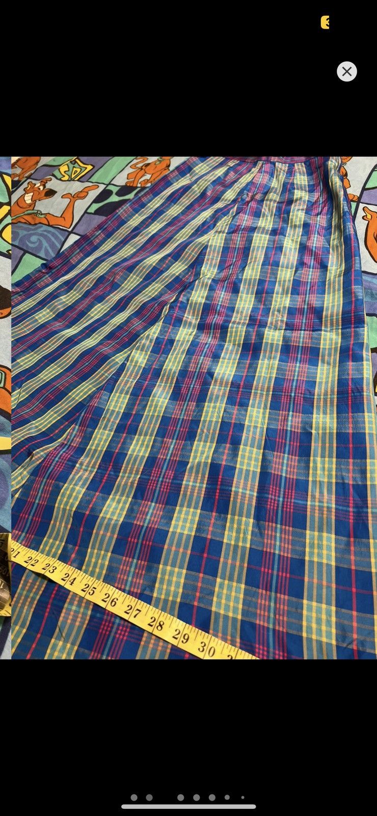 Vintage ***FINAL DROP***RARE 90s TECHNICAL PLAID NYLON SHIRT 24-26 Size US 26 / EU 42 - 3 Thumbnail
