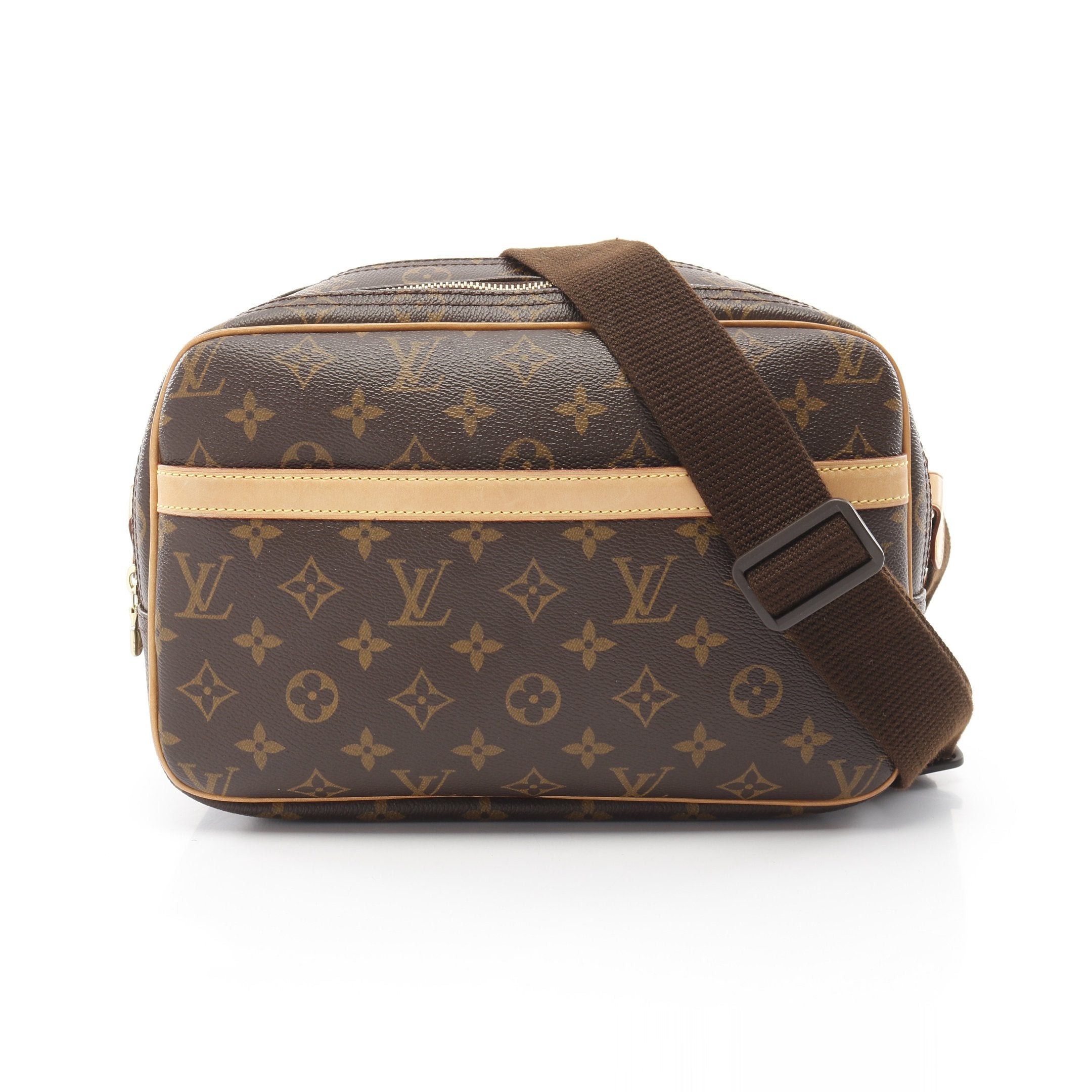 Louis Vuitton Louis Vuitton Reporter Pm Monogram Shoulder Bag Leather Brown Size ONE SIZE - 1 Thumbnail
