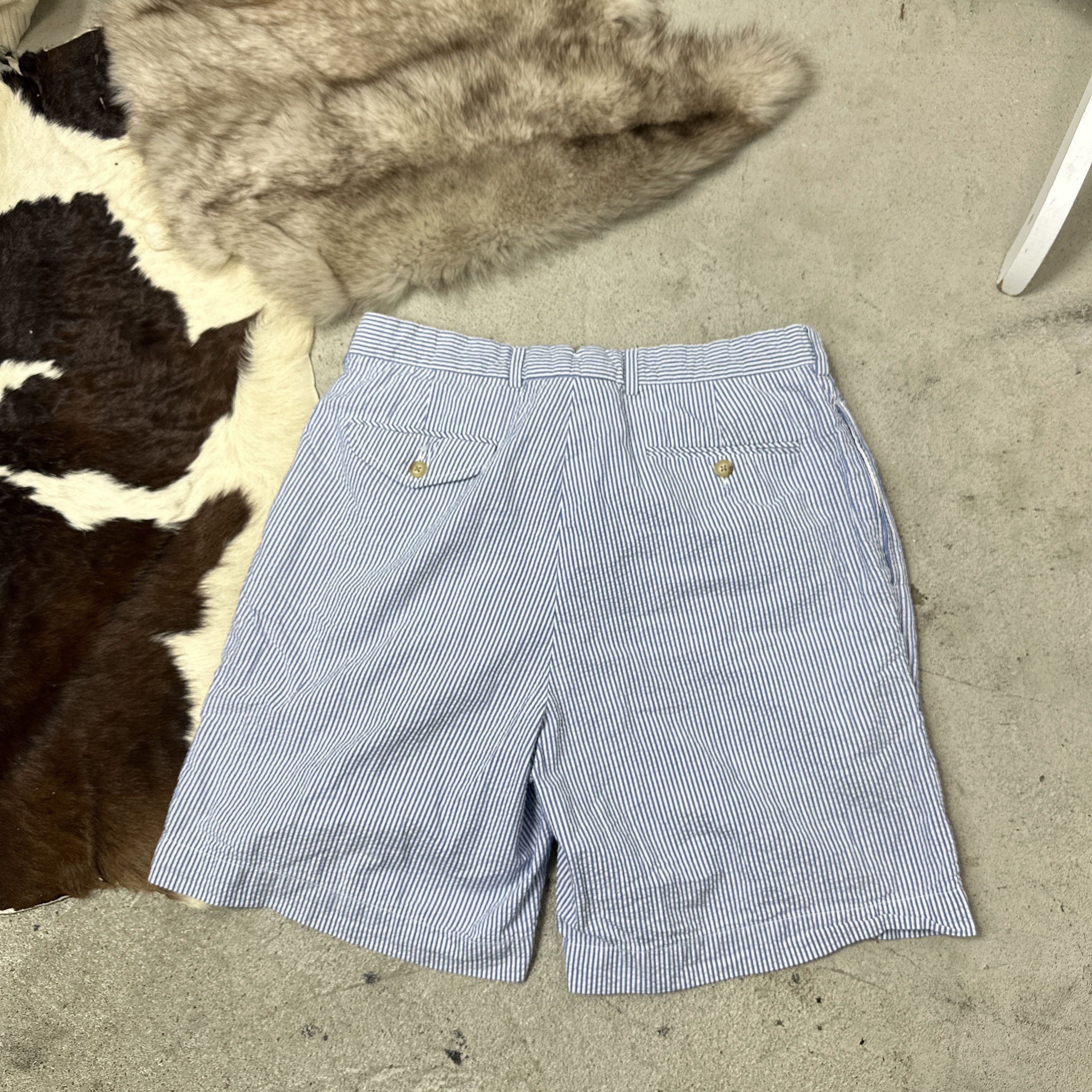Ralph Lauren Vintage Striped Streetwear Polo Ralph Lauren Shorts Y2K Size US 34 / EU 50 - 4 Thumbnail