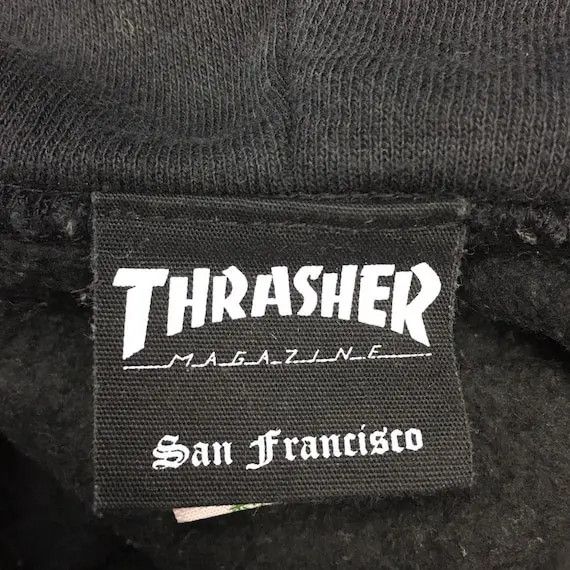 Thrasher Vtg THRASHER San Francisco Skateboard Hoodie Sweatshirt Size US M / EU 48-50 / 2 - 7 Thumbnail