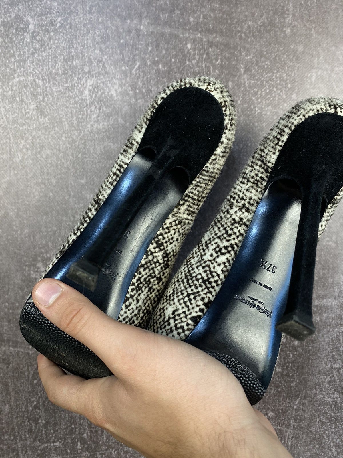 Yves Saint Laurent Yves Saint Laurent Heels Size US 7.5 / IT 37.5 - 13 Thumbnail