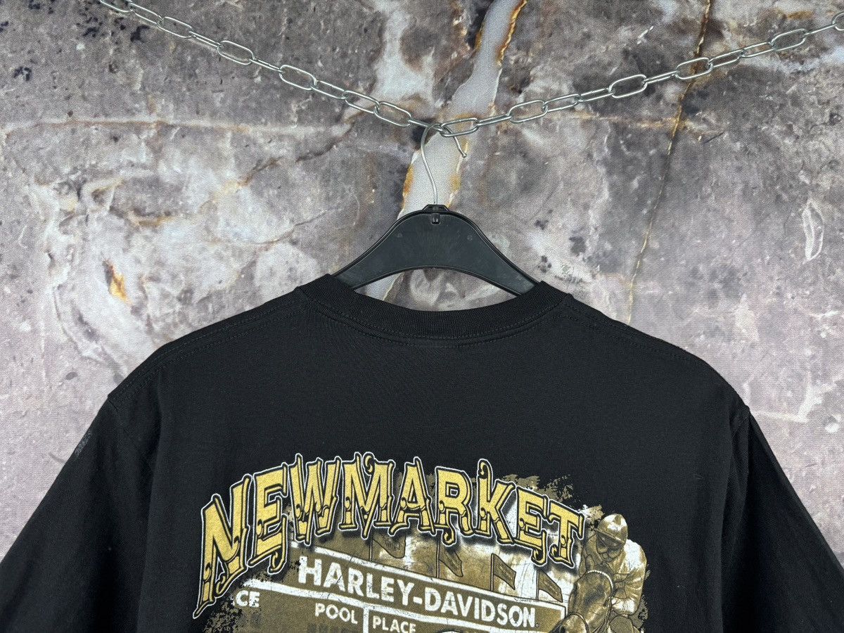 Harley Davidson Harley Davidson Skull Graphic TShirt Newmarket England Black Size US M / EU 48-50 / 2 - 11 Thumbnail