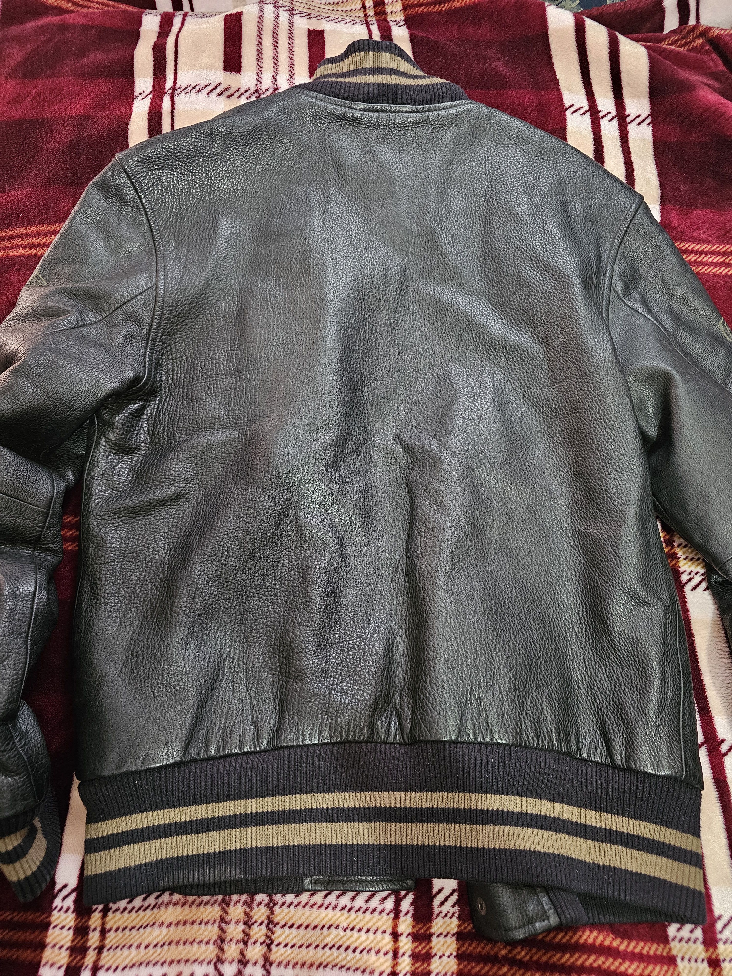 Nike Archive Nike Air full leather destroyer jacket Size US S / EU 44-46 / 1 - 6 Thumbnail