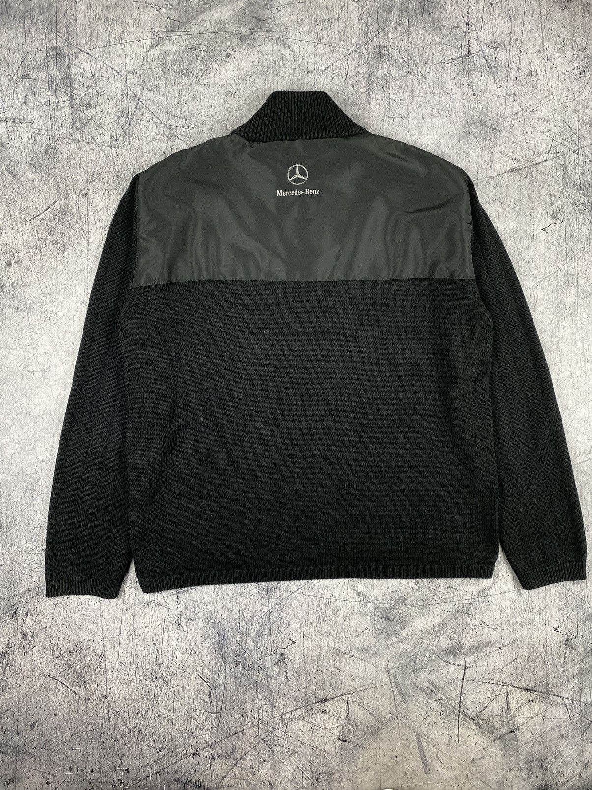 Mercedes-Benz Vintage Mercedes Benz Zip 1/3 Sweater Size XL Size US XL / EU 56 / 4 - 8 Thumbnail