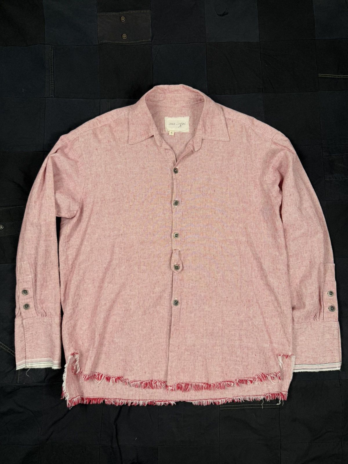 Greg Lauren Collared Studio Shirt Size US L / EU 52-54 / 3 - 1 Thumbnail