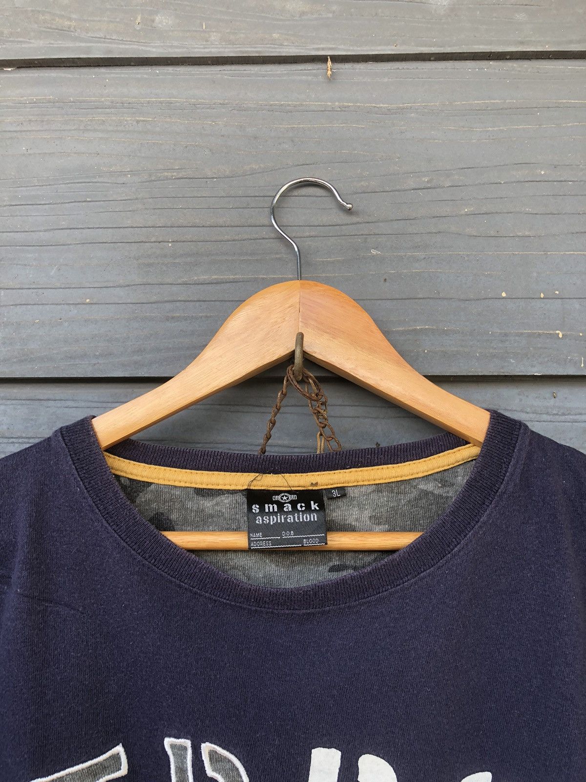 Alpha Industries × Vintage Vintage Y2K Smack Aspiration USAF Backhit Baggy Tshirt Size US XXL / EU 58 / 5 - 12 Thumbnail