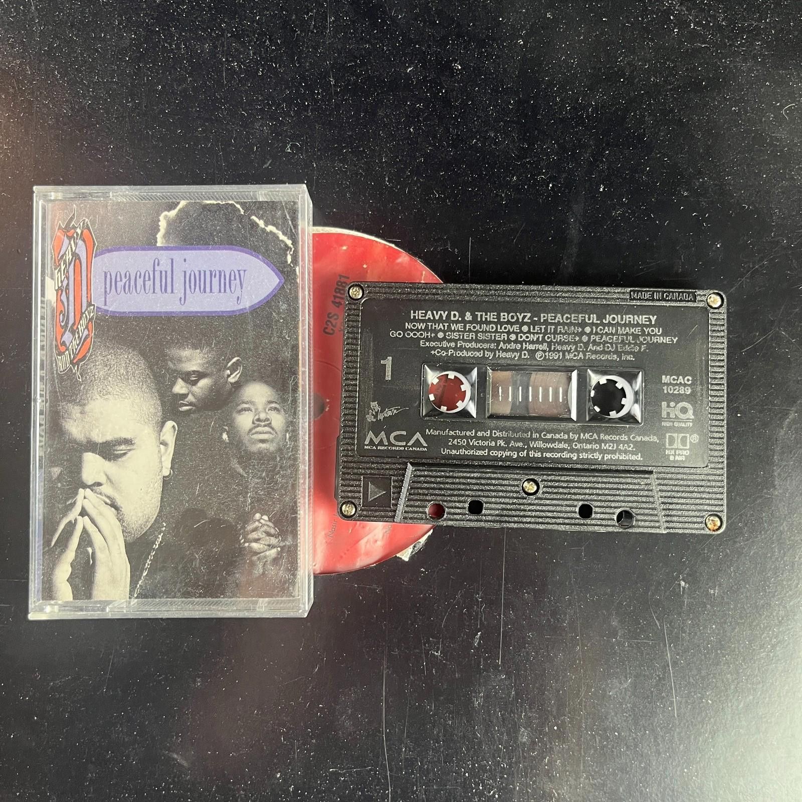Other Heavy D & The Boyz Peaceful Journey Cassette 1991 MCA Size ONE SIZE - 1 Thumbnail