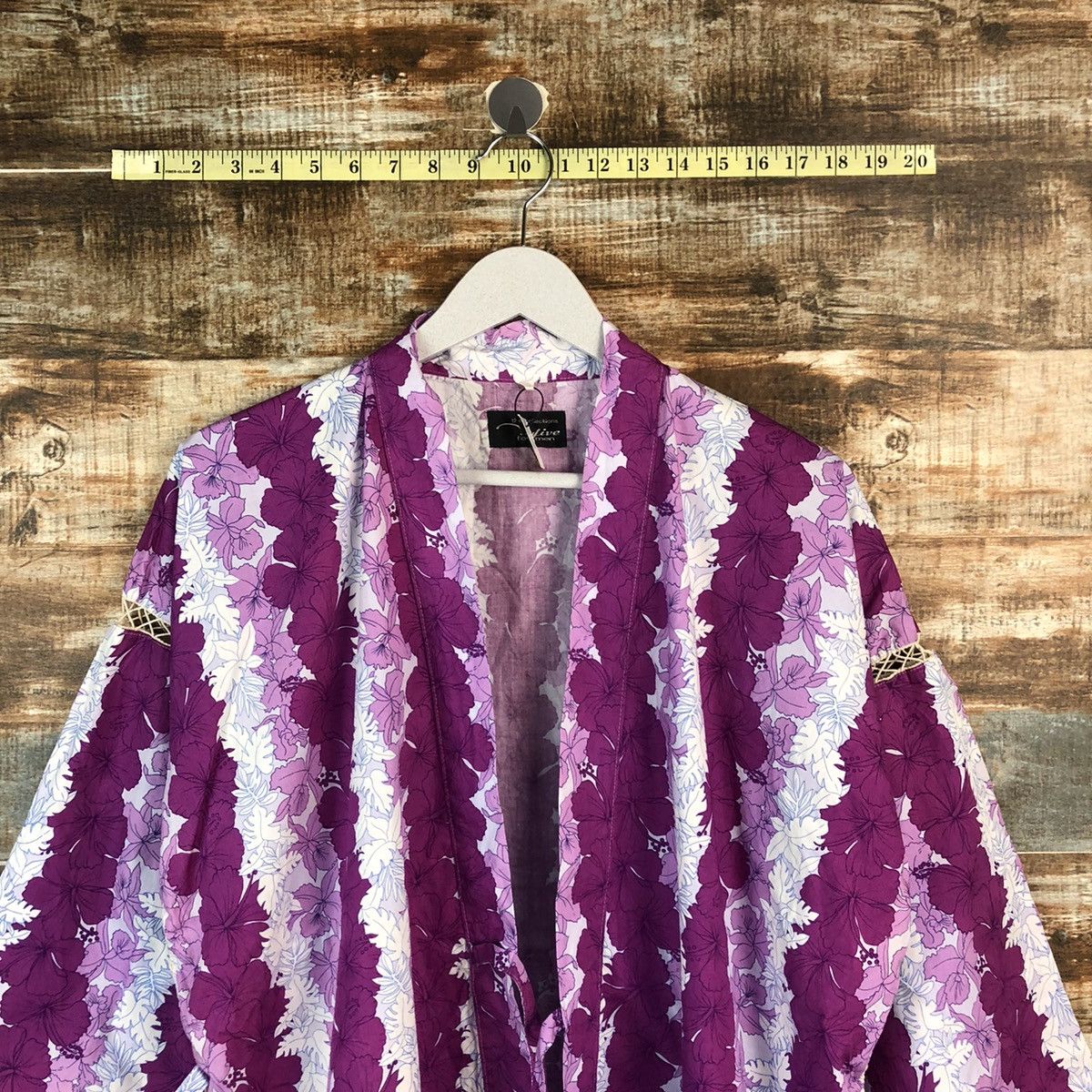 Homespun Knitwear × Japanese Brand V Live Purple Kimono streetwear #A2232 Size US L / EU 52-54 / 3 - 4 Thumbnail