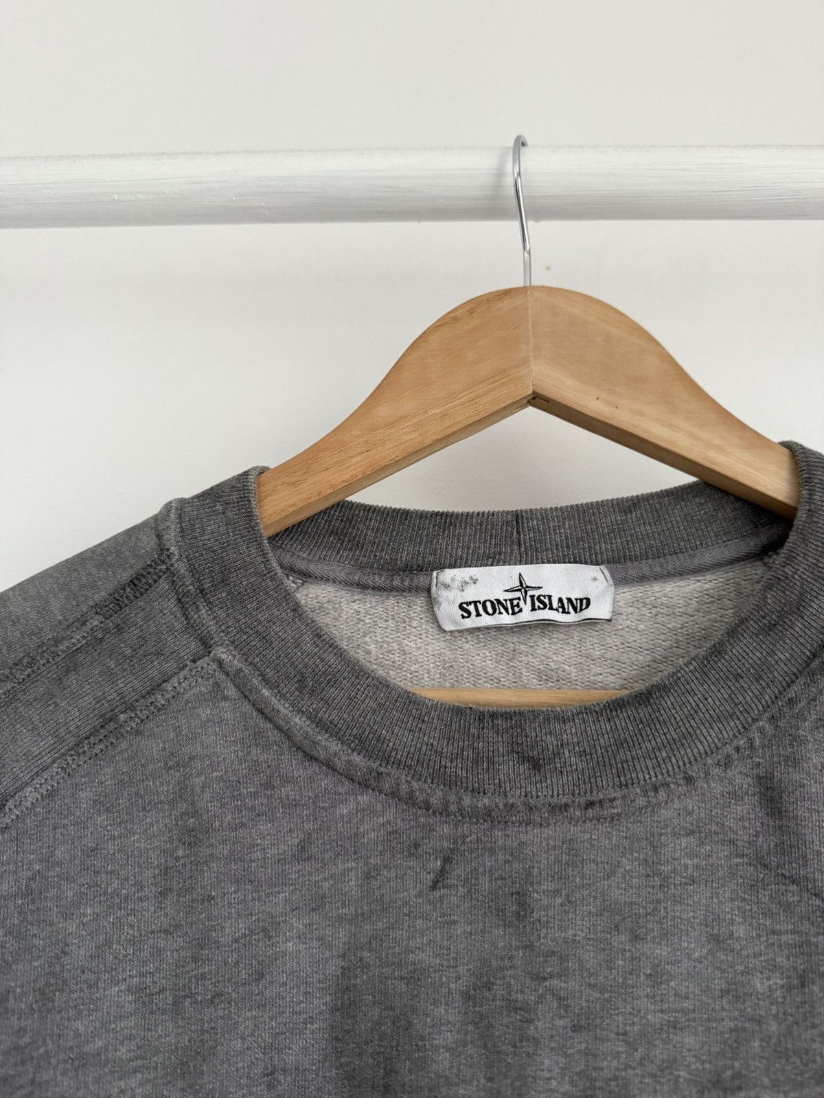 Stone Island Stone Island Dust Colour Treatment AW/2020 Crew Sweatshirt Size US XL / EU 56 / 4 - 5 Thumbnail