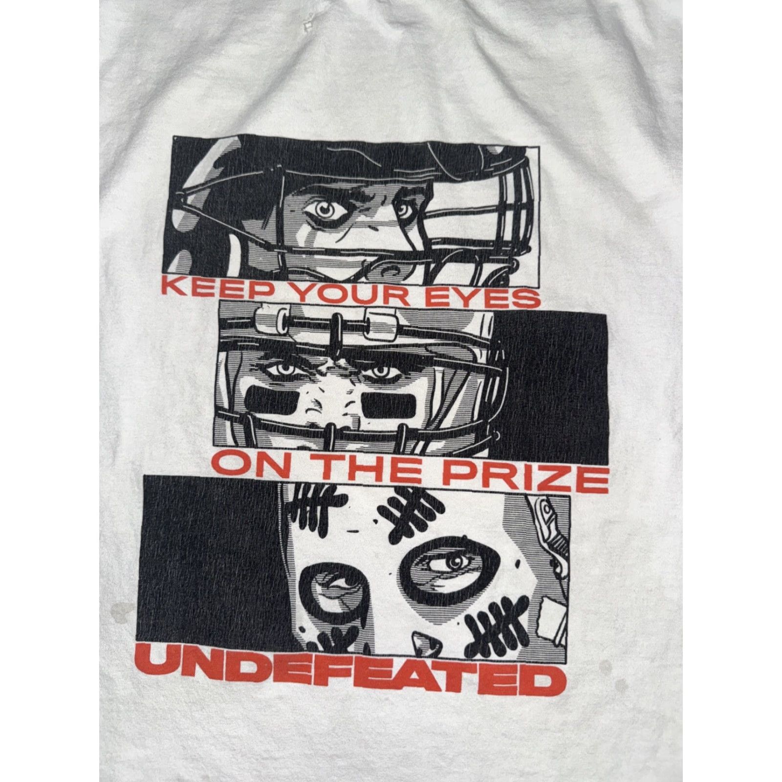Undefeated VINTAGE Undefeated T-Shirt Mens Small White 19x25 shirts graphic Size US S / EU 44-46 / 1 - 2 Thumbnail