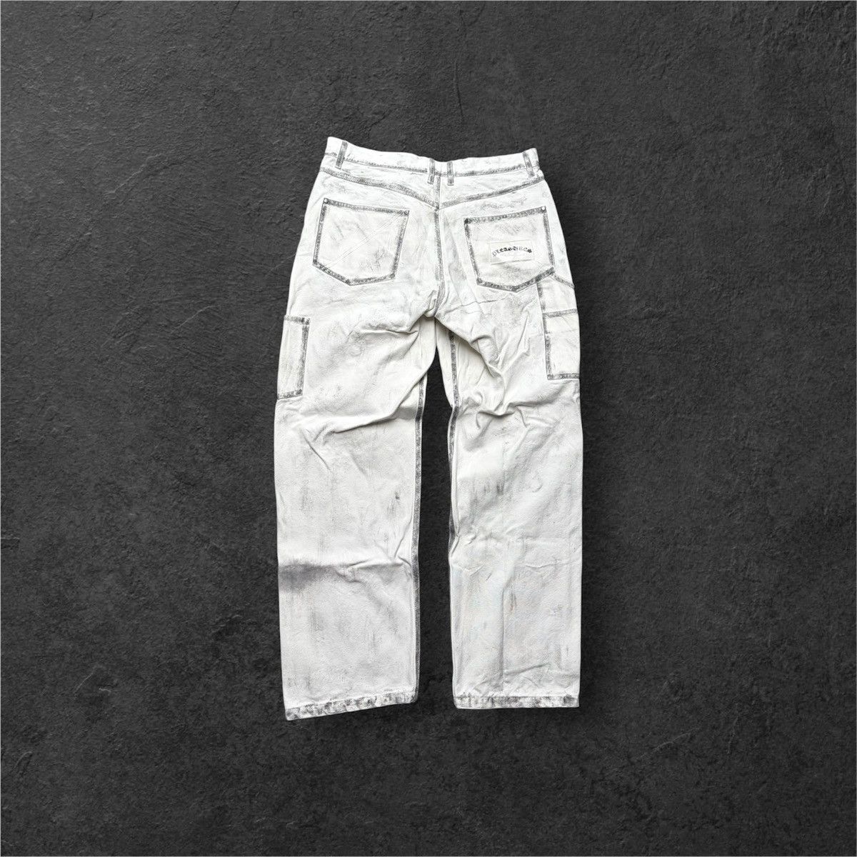 Pleasures PleasuresNow Painted Jeans Size US 34 / EU 50 - 2 Thumbnail