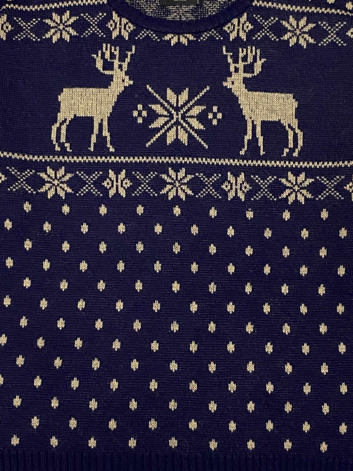 RRL Ralph Lauren Vintage Double RL Ralph Lauren Wool Knitwear Sweaters Size US L / EU 52-54 / 3 - 12 Thumbnail