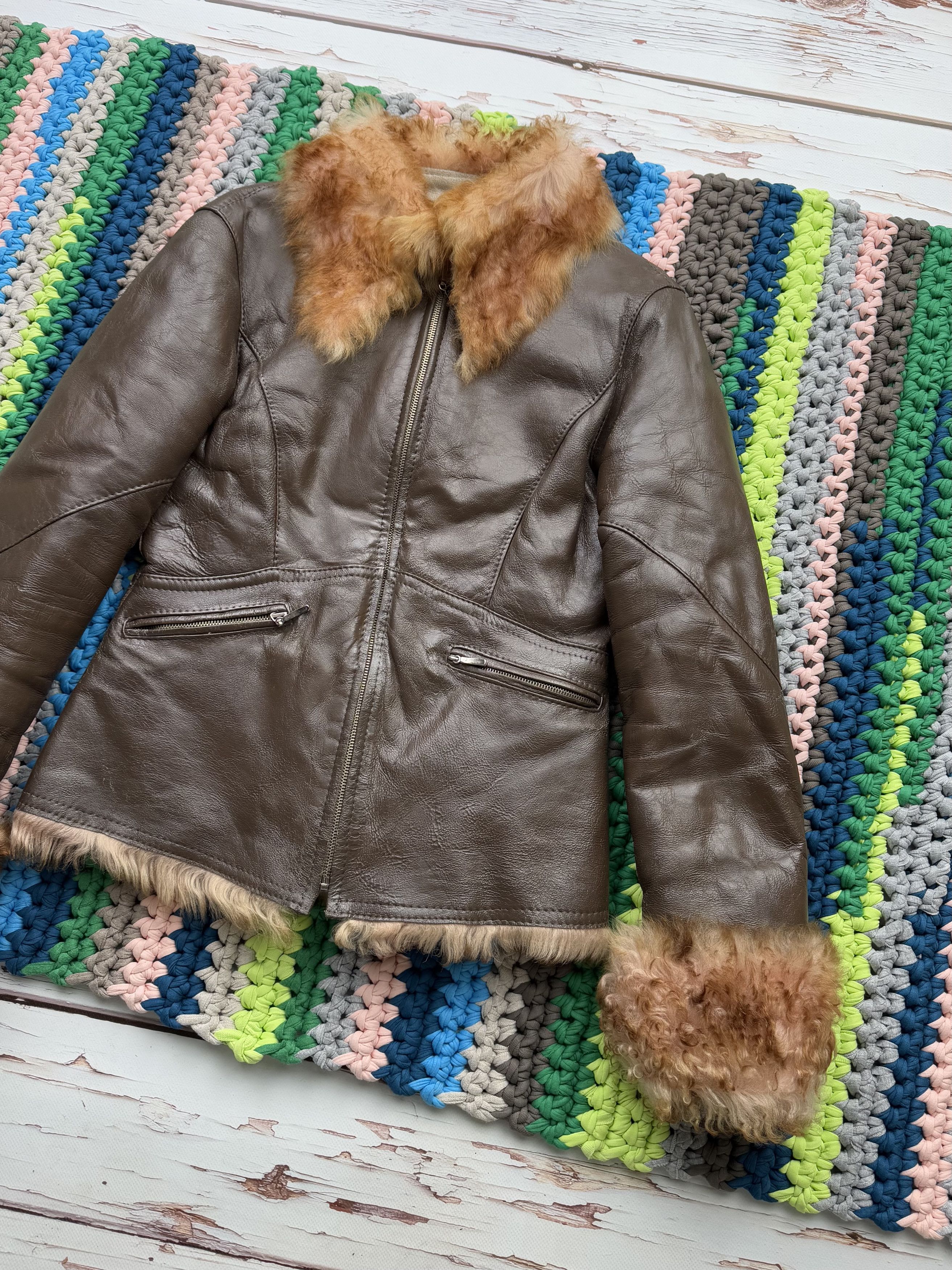Hysteric Glamour Vintage Real Sheepskin Jacket (ET1)(D15) Size S / US 4 / IT 40 - 3 Thumbnail