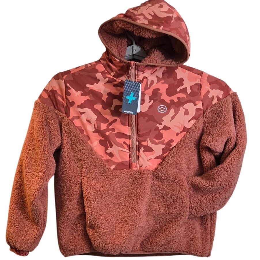 Other Outdoor Nation Sherpa Hoodie – Women’s Small Pink Camo NWT Size S / US 4 / IT 40 - 2 Thumbnail
