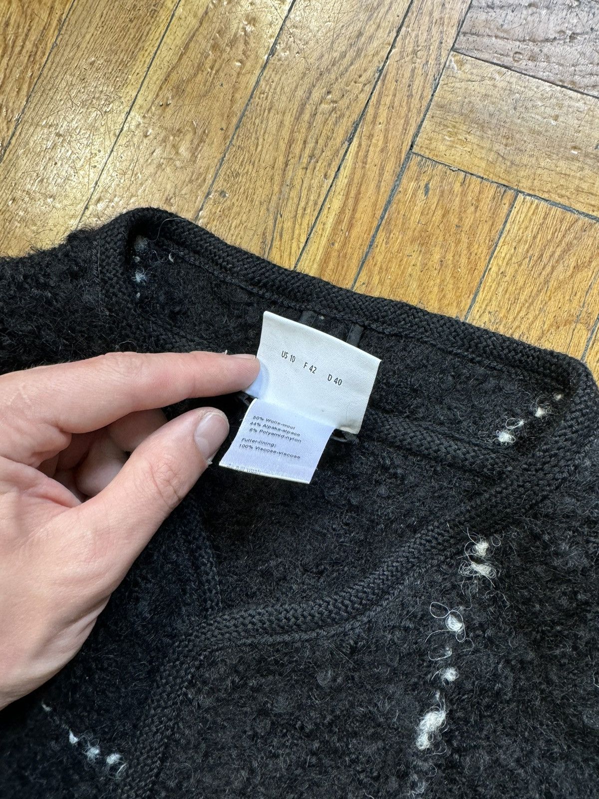 Vintage Akris Punto Switzerland Wool Alpaca Kimano Jacket Oversized Size M / US 6-8 / IT 42-44 - 8 Thumbnail