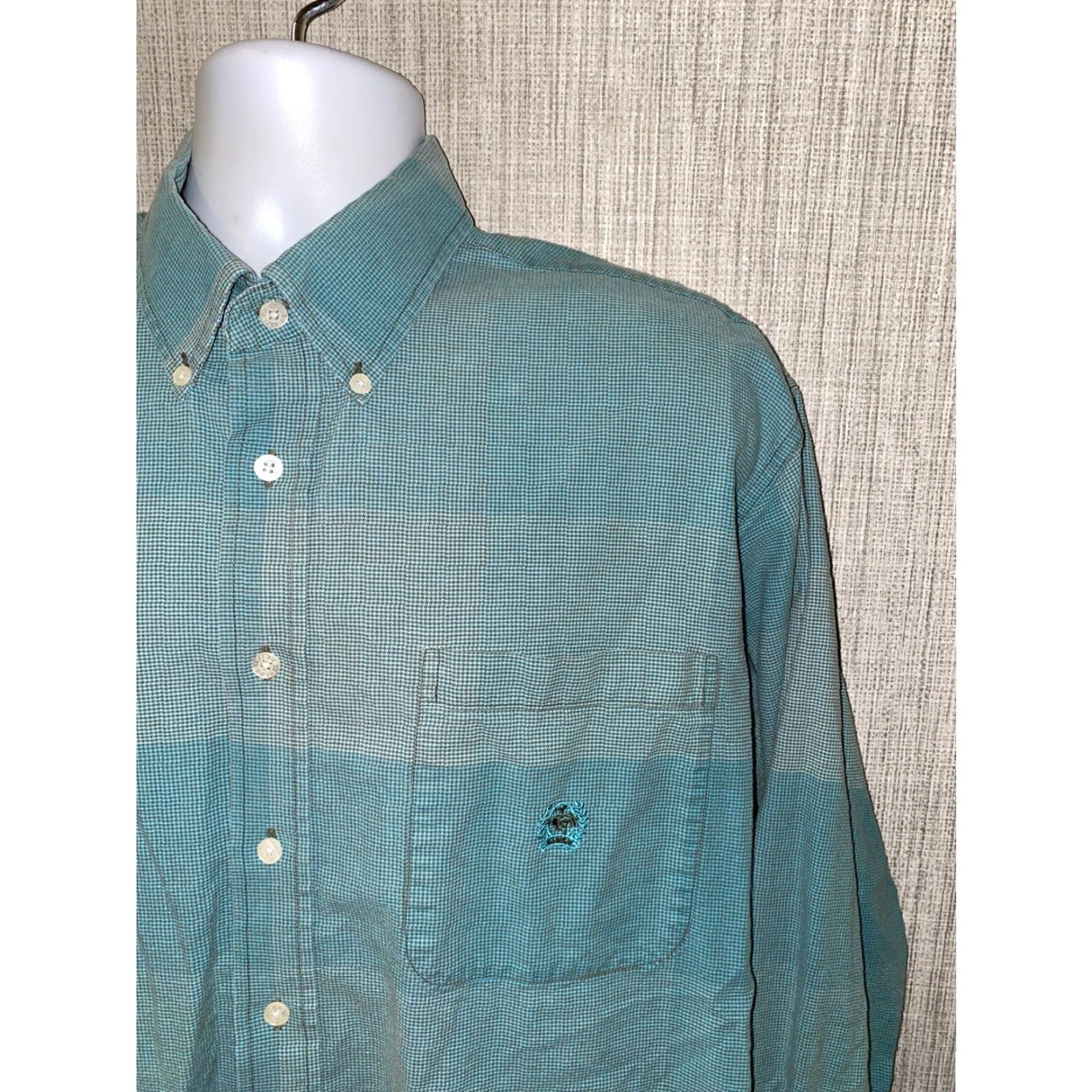 Vintage Cinch Mens Shirt Blue Long Sleeve Button Front Size L Size US L / EU 52-54 / 3 - 2 Thumbnail