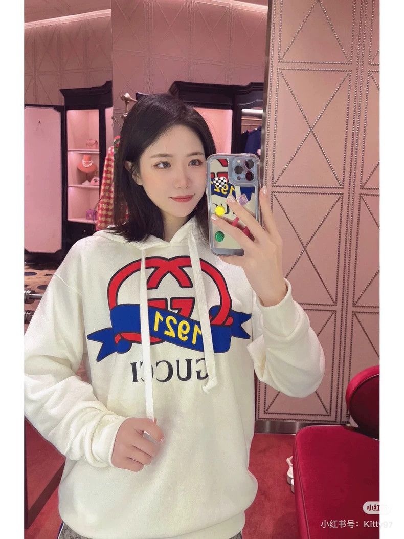 Gucci Gucci New white hooded sweatshirt 2503-Nextarrow Size US XL / EU 56 / 4 - 5 Thumbnail