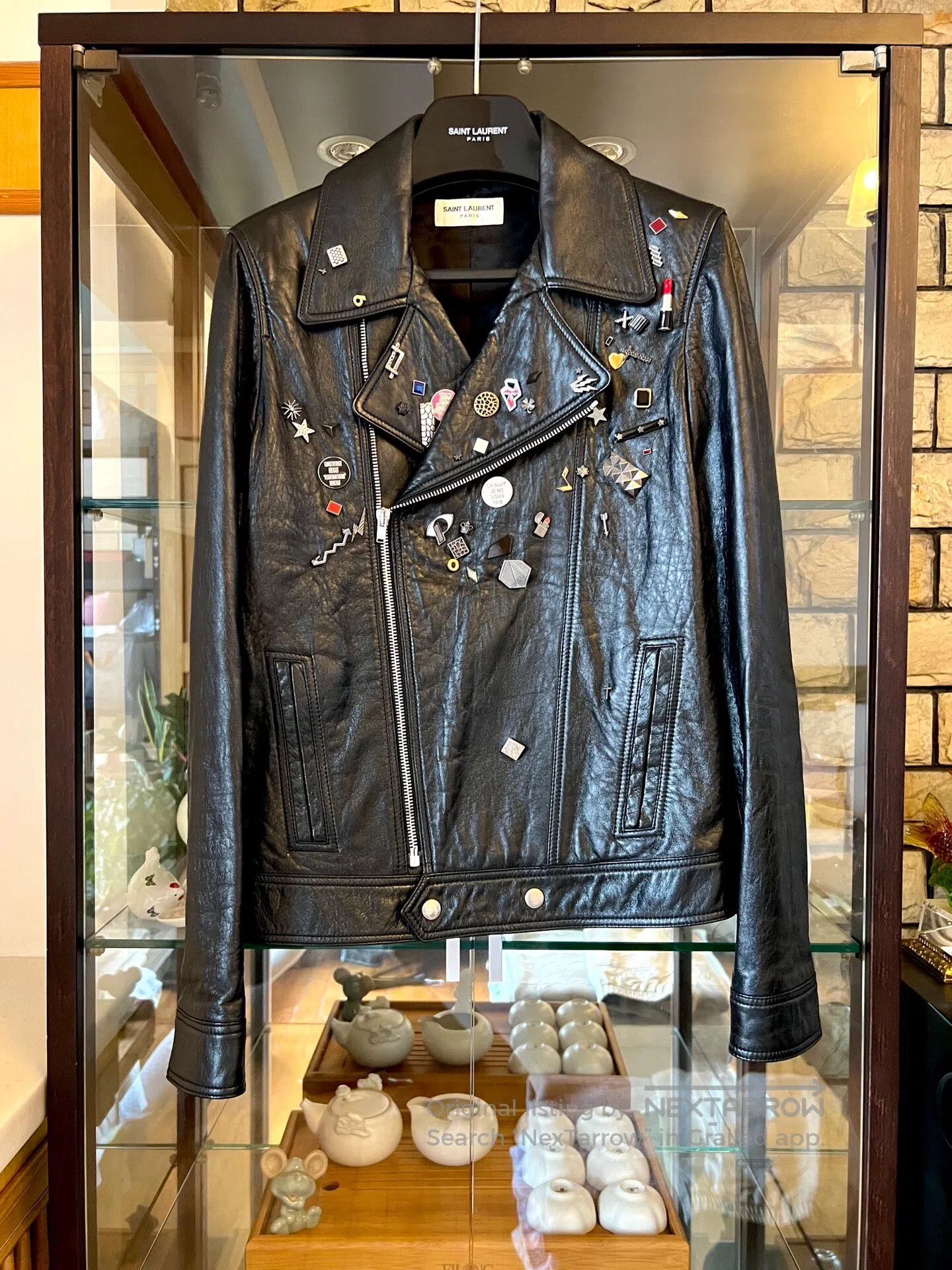 Saint Laurent Paris Saint Laurent Paris Patchwork Leather Jacket| Size US S / EU 44-46 / 1 - 1 Thumbnail