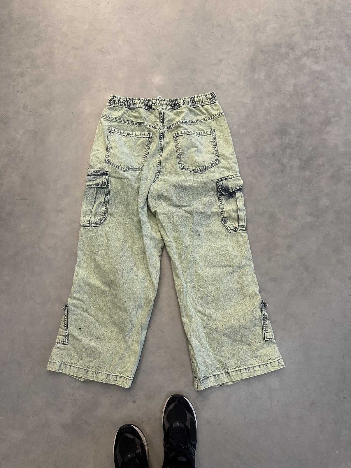 Other Streetwear Baggy Denim Jeans Faded Blue Size US 34 / EU 50 - 2 Thumbnail