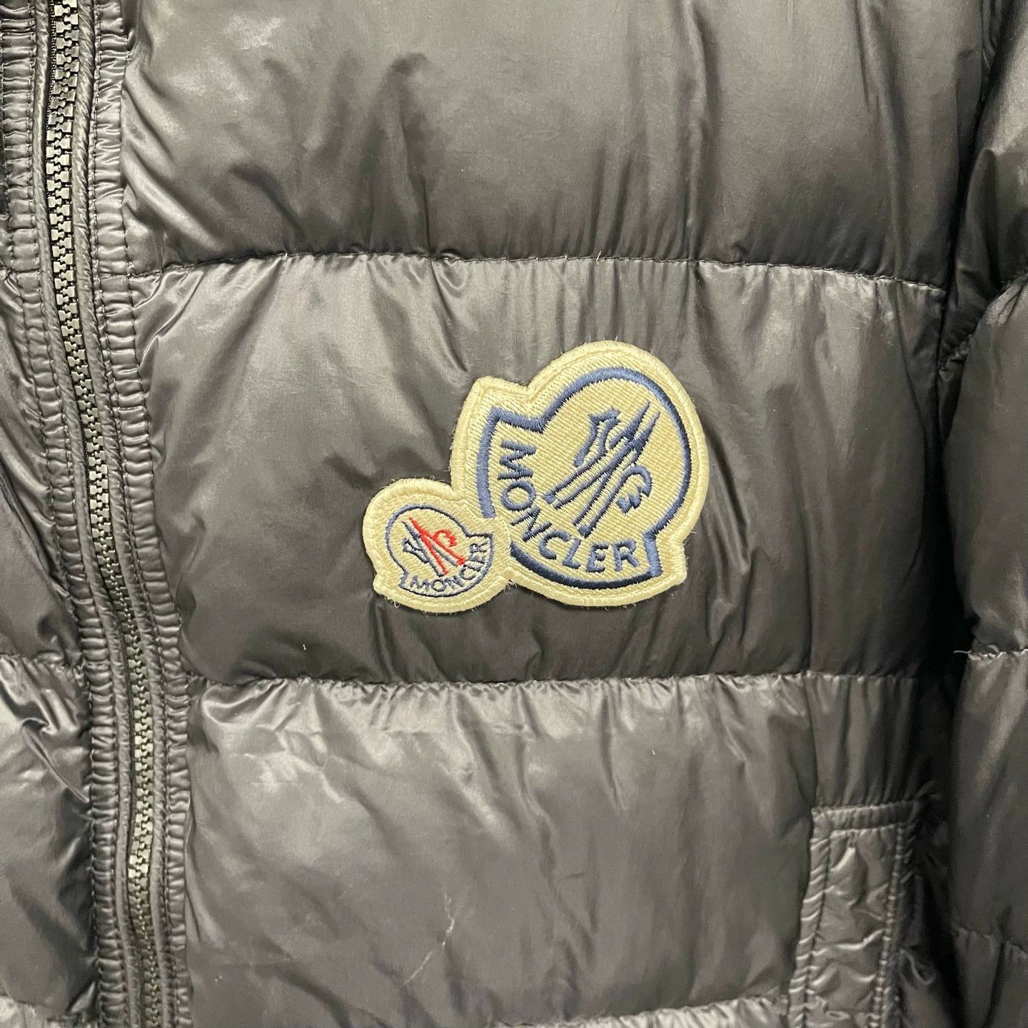 Moncler Moncler Classic Big Chest Logo Down Jacket 3 99N Size US M / EU 48-50 / 2 - 3 Thumbnail