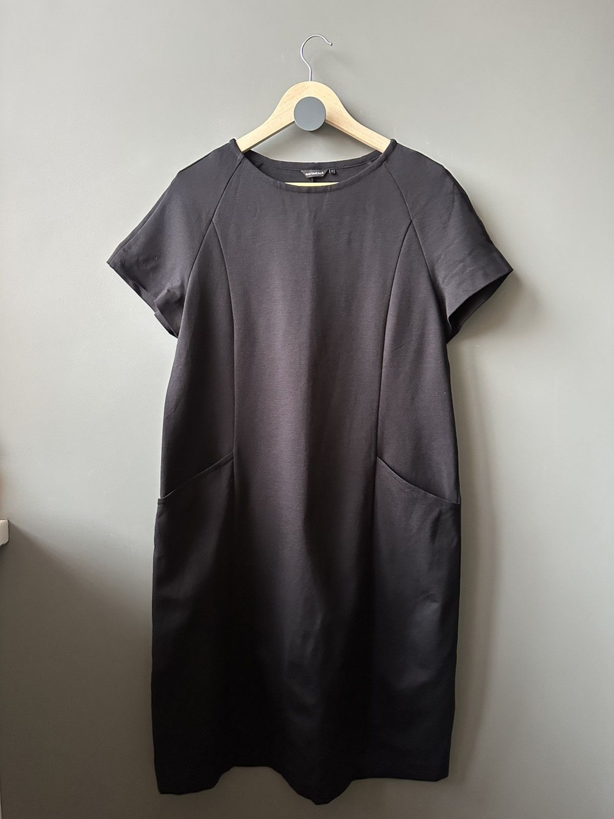 Marimekko Marimekko SKRUUVI A-Line Viscose Dress Size L Size L / US 10 / IT 46 - 1 Thumbnail