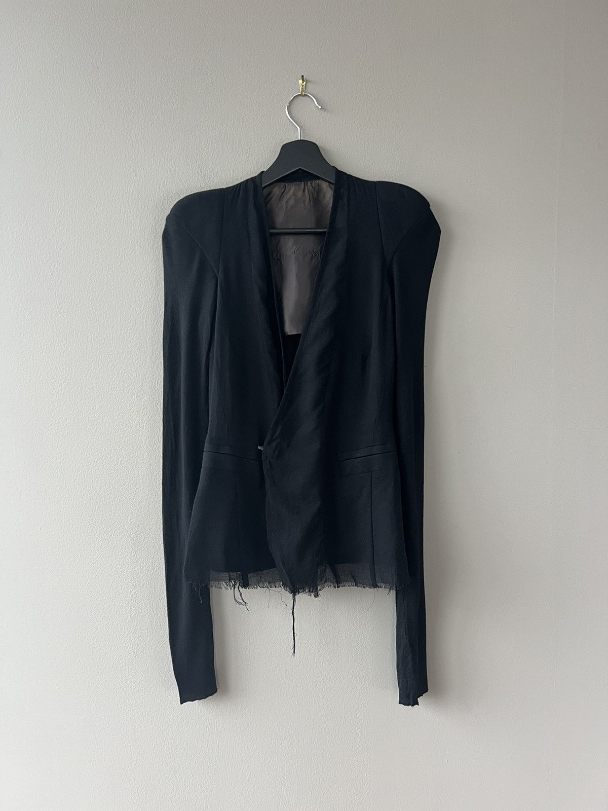 Rick Owens SS02 VAPOR Structured Shoulder Jacket Size S / US 4 / IT 40 - 5 Thumbnail