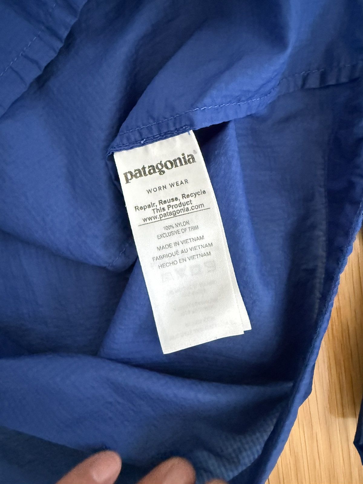 Patagonia Patagonia Houdini running training packable jacket Size US L / EU 52-54 / 3 - 4 Thumbnail