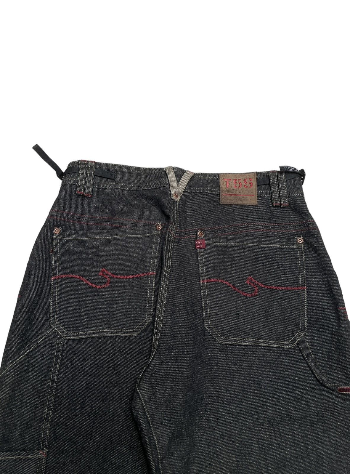 If Six Was Nine × Triple 5 Soul Rare Design Vintage Brand Triple 5 Soul Baggy Jeans 1990s Size US 32 / EU 48 - 5 Thumbnail