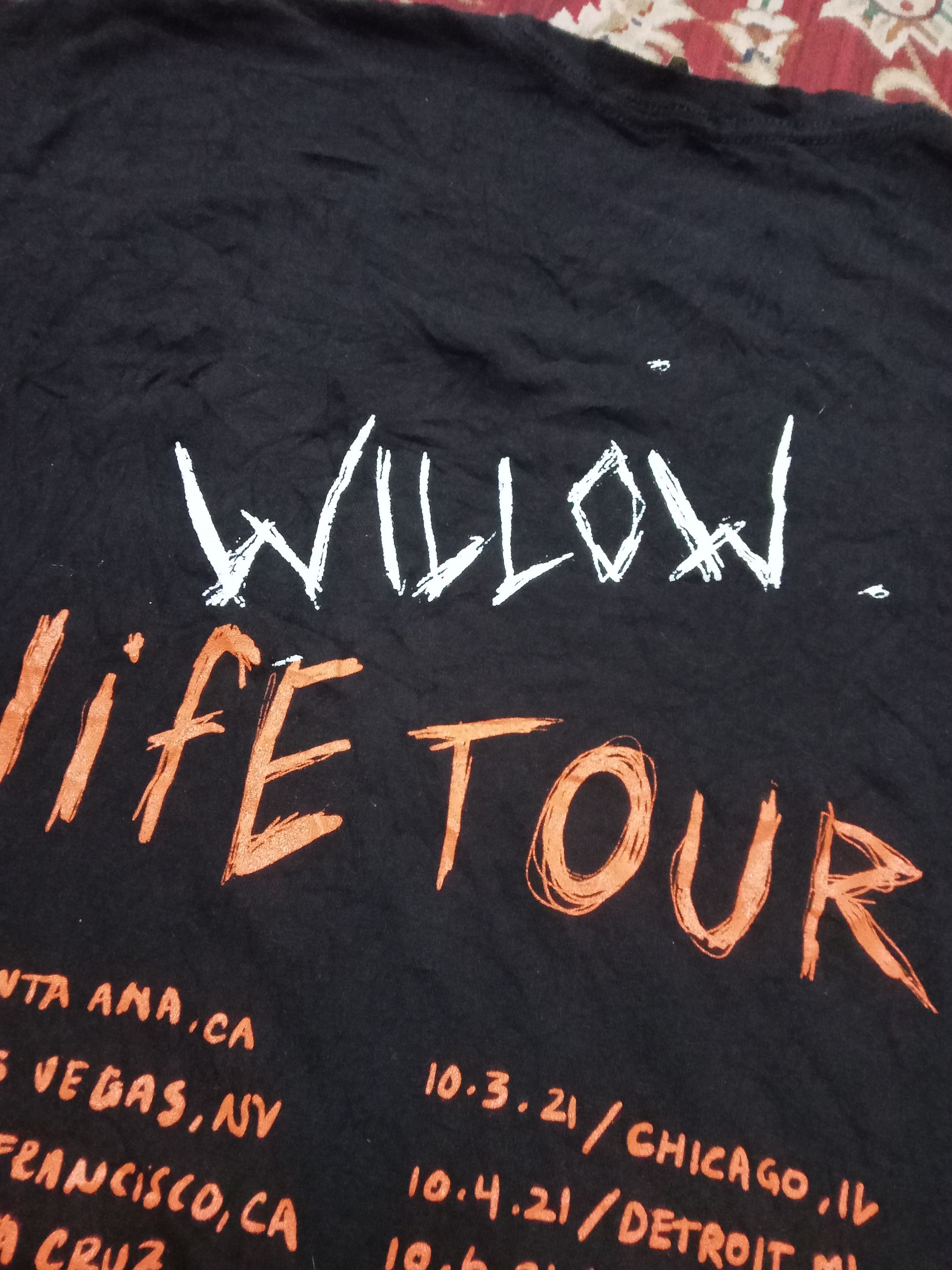 Band Tees Willow Life American Tour T Shirt Size US M / EU 48-50 / 2 - 5 Thumbnail