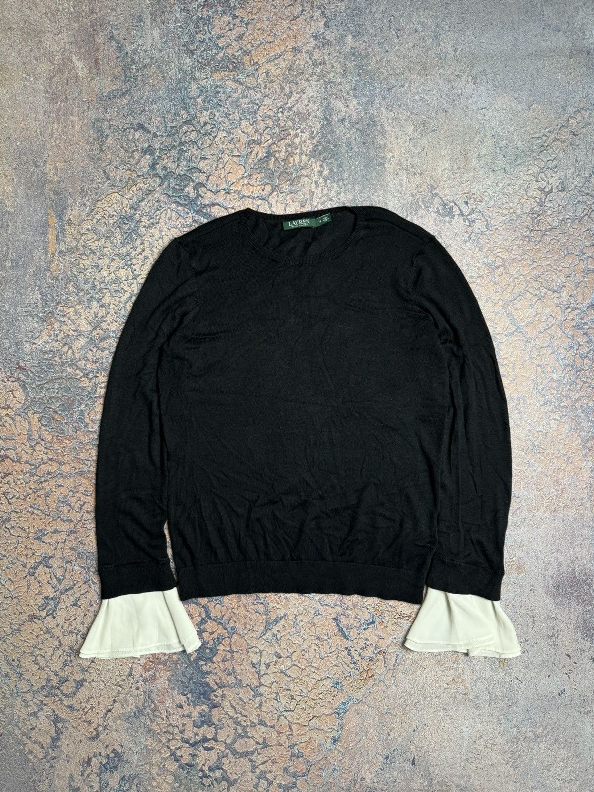 Lauren Ralph Lauren × Vintage Lauren Ralph Lauren Sweater Womens Medium Tunic Size M / US 6-8 / IT 42-44 - 1 Thumbnail