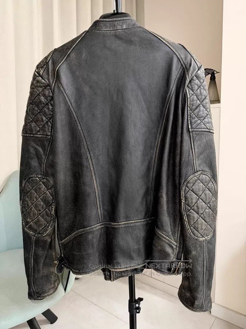 Saint Laurent Paris Saint Laurent Paris Sheepskin Beetle Leather Jacket Size US M / EU 48-50 / 2 - 3 Thumbnail