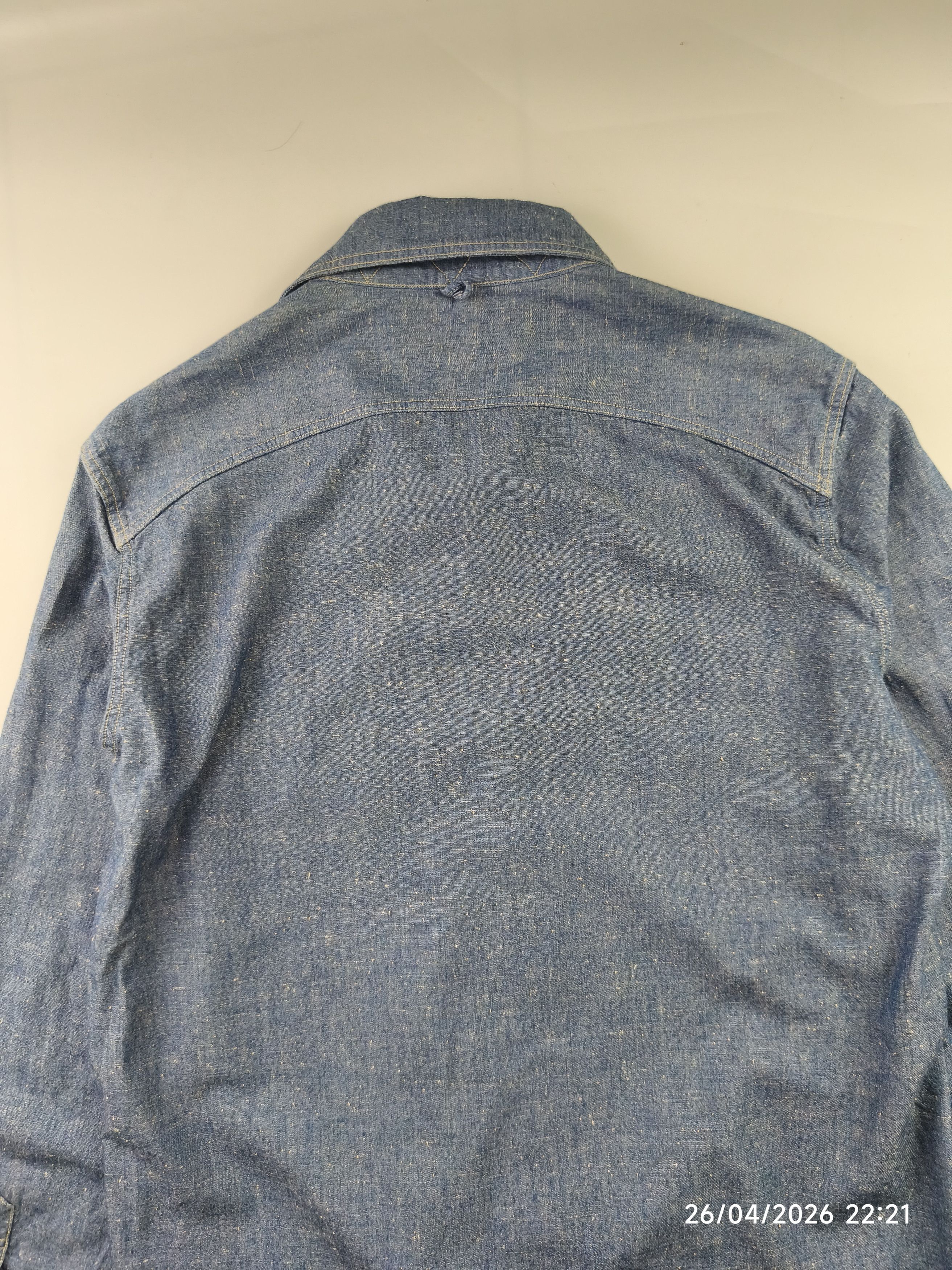 Orgueil Orgueil - studio d'artisan - classic chambray work shirt Size US S / EU 44-46 / 1 - 11 Thumbnail