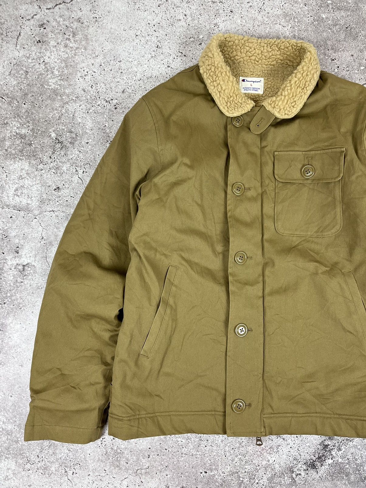 Champion × Vintage Champion Vintage Japanese Vintage Heavy Jacket Size US M / EU 48-50 / 2 - 3 Thumbnail