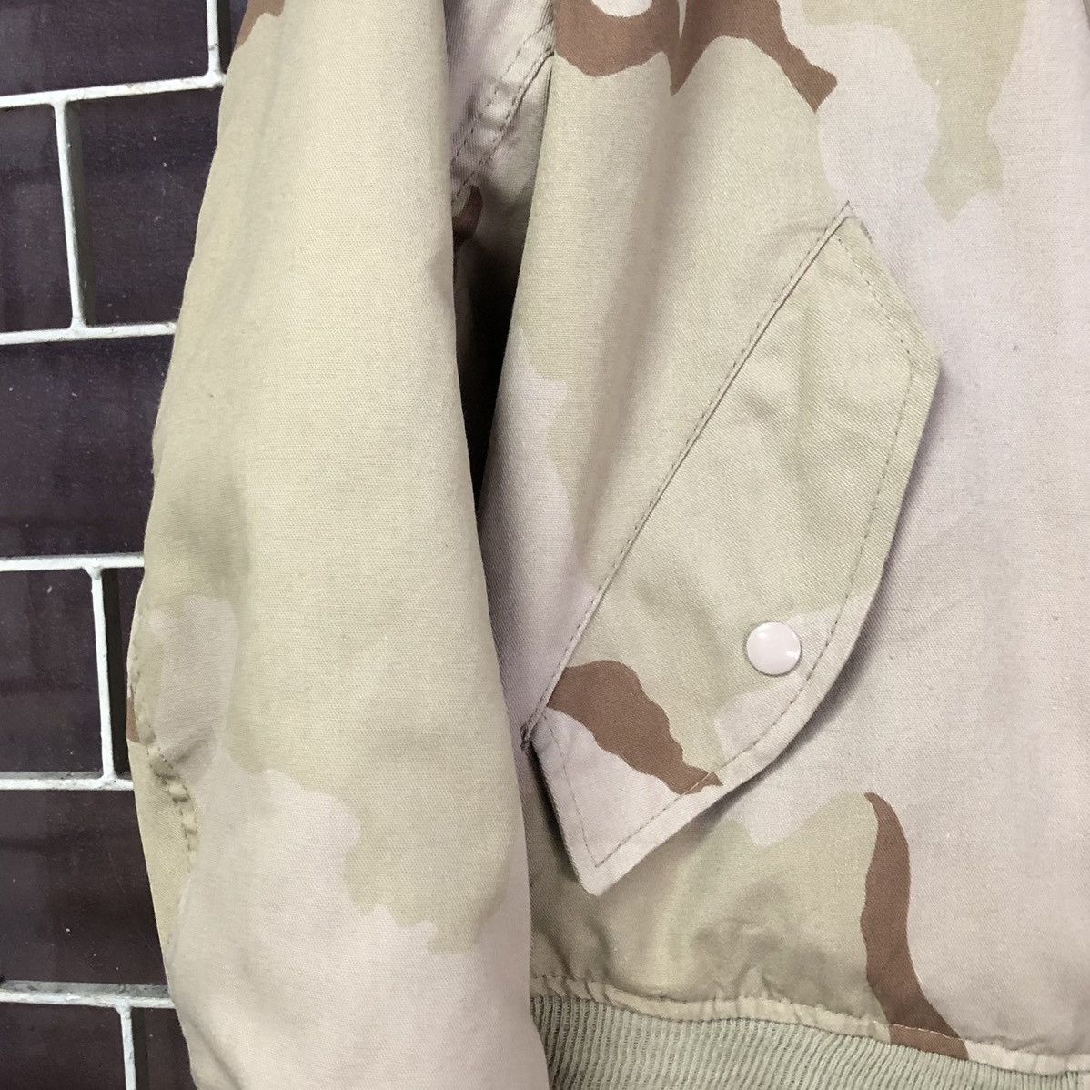 Alpha Industries VTG Alpha Industries Camo MA-1 Flight Bomber Jacket 🇺🇸 Size US S / EU 44-46 / 1 - 2 Thumbnail