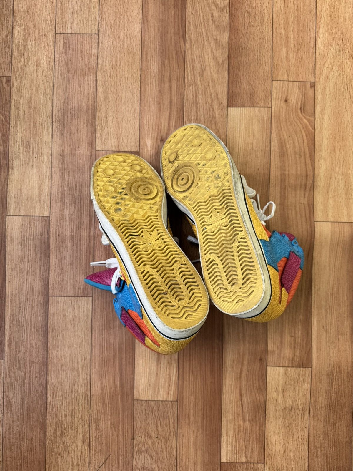 Adidas × Jeremy Scott 🔥🥹Jeremy Scott x Adidas S/S 14 bones sneakers Size US 11.5 / EU 44-45 - 15 Thumbnail