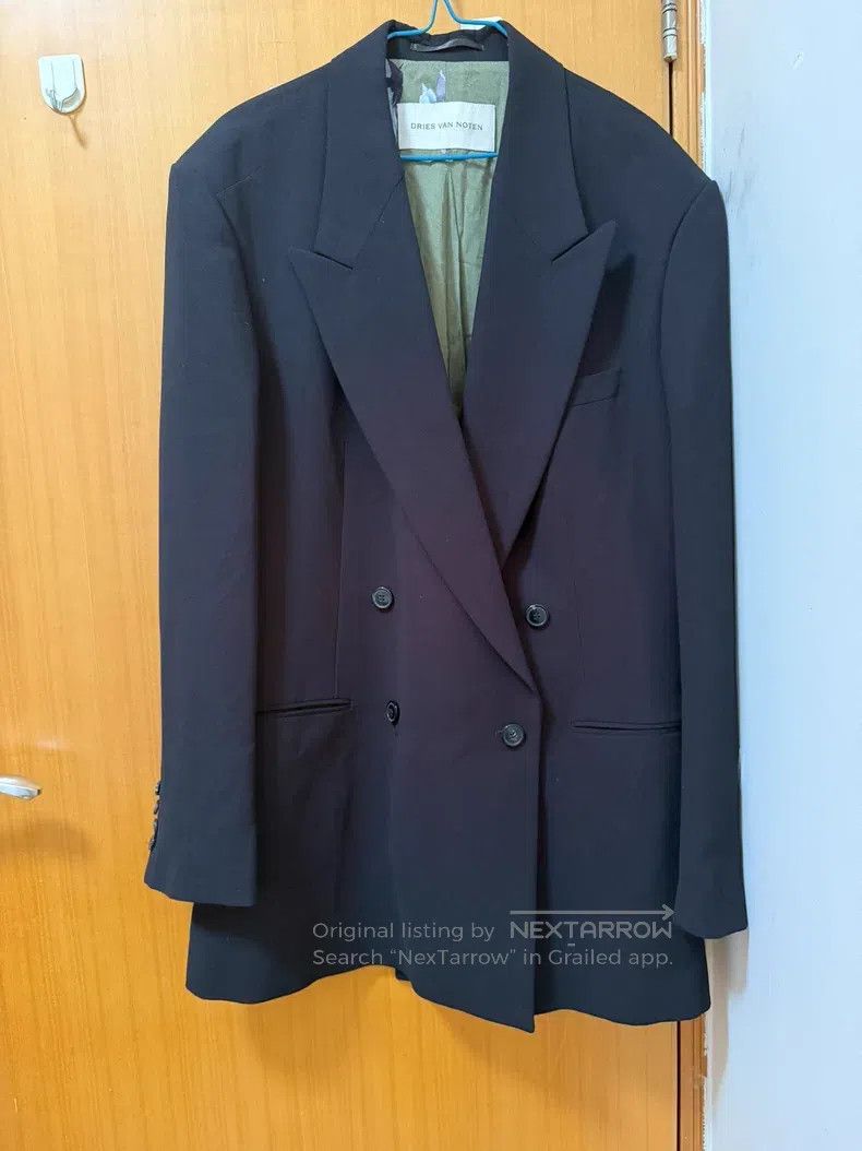 Dries Van Noten Dries Van Noten Double-Breasted Suit Jacket Size M / US 6-8 / IT 42-44 - 1 Thumbnail