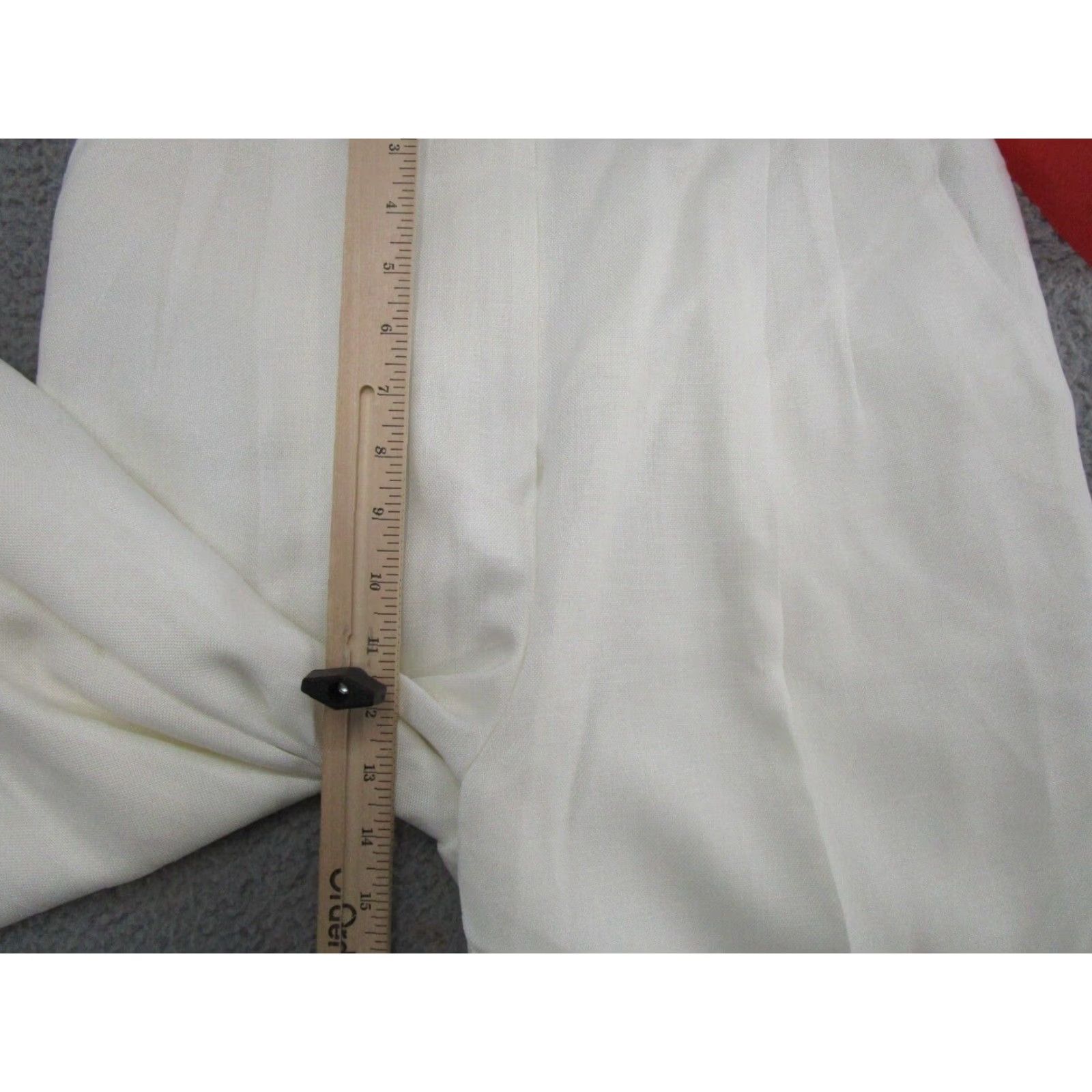 Vintage VINTAGE Alex Sport Pleated Ivory White Dress Pants Lined Women's Size 14 NEW Size 36" / US 14 / IT 50 - 5 Thumbnail