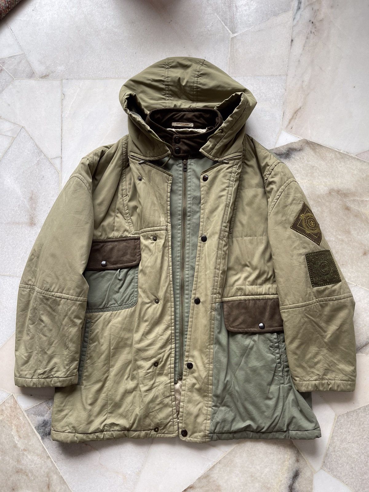 Lancel 90s Lancel Double Layer Jacket Size US L / EU 52-54 / 3 - 2 Thumbnail